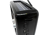 Портативний радіоприймач Golon Solar Bluetooth RX-BT978S з usb-входом для флешки та блютузом у ретростилі, фото 8