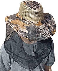 Капелюх накомарник камуфляж 3H