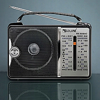Багаточастотний радіоприймач із потужним прийманням сигналу в ретростилі, Міні радіо Golon RX-606AC з fm тюнером