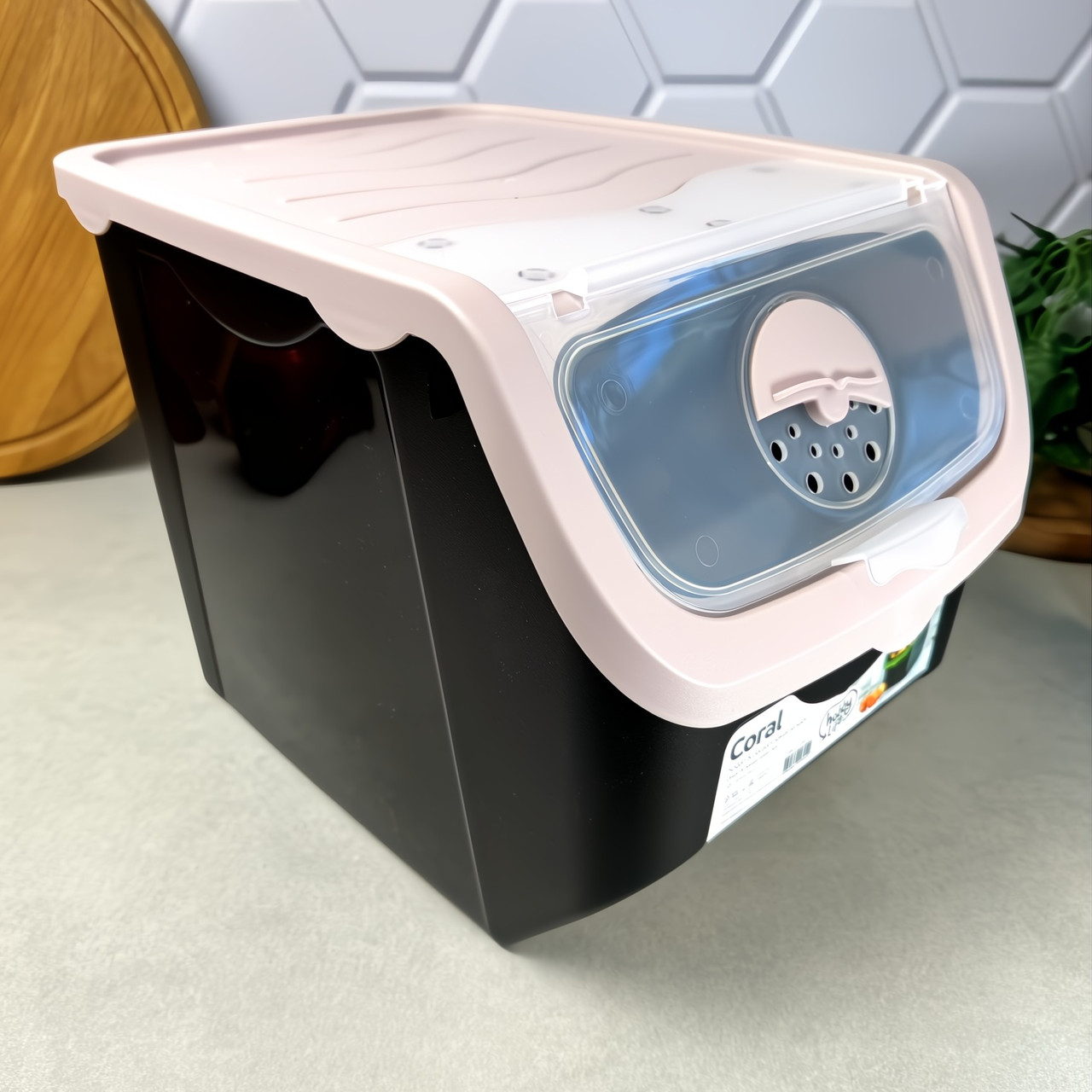 Пластиковый контейнер для хранения овощей и фруктов 12л Hobbylife (ID ...