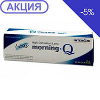 Interojo Morning Q 1-DAY (уп. 30 шт), GMA 58%+HA, r 8.6, d14.2, t 0.10, Dk/t 27