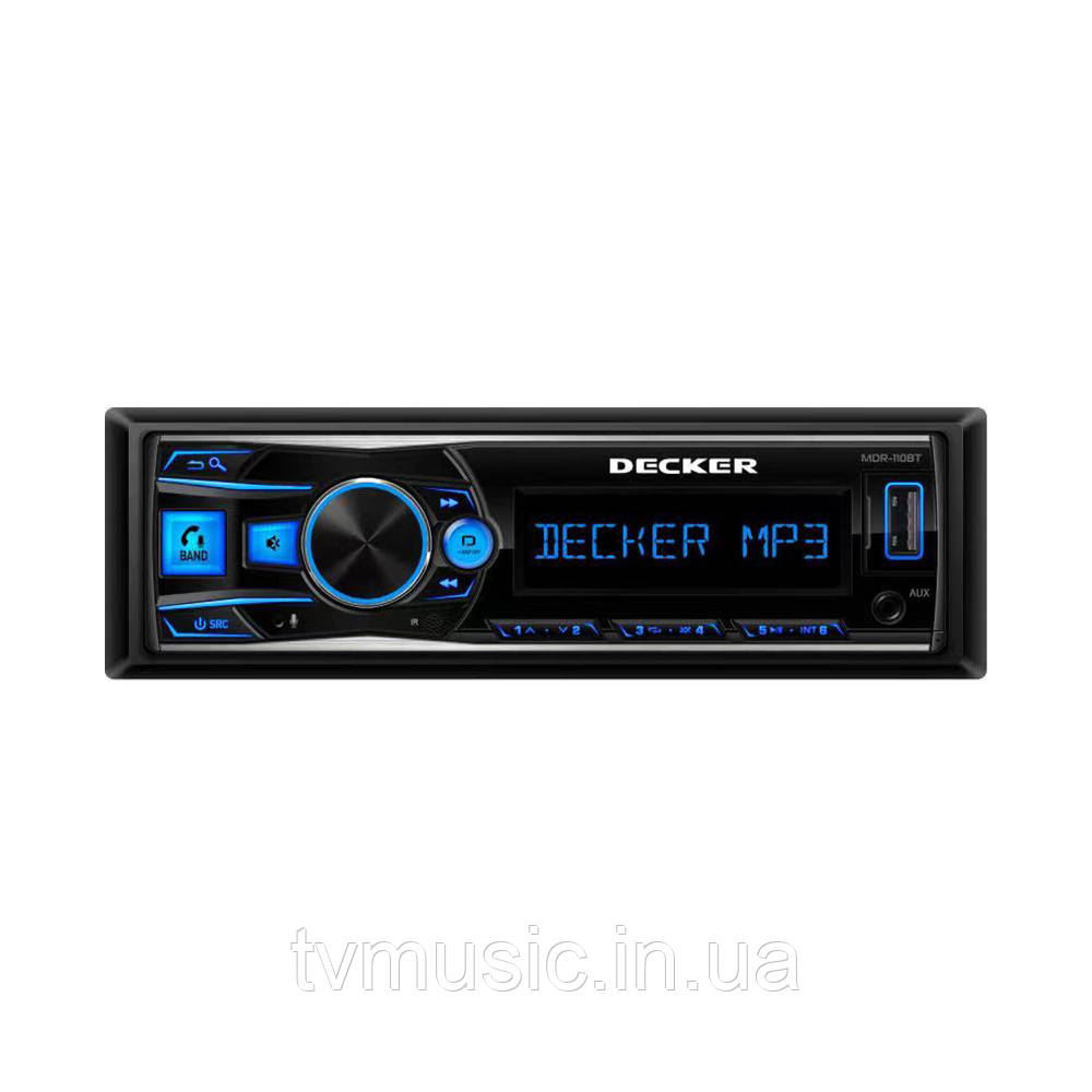 Автомагнітола DECKER MDR-110 BT