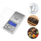 Ваги цифрові ювелірні Високоточні до 200 g Pocket Scale mh-200 мінікаманні, фото 3