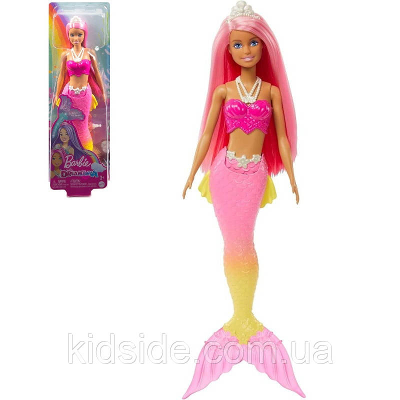 Barbie Dreamtopia Mermaid HGR11 Лялька Барбі Русалочка Дримтопія, фото 1