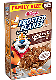 Сніданок з сухого завтраку Kellogg's Frosted Flakes Chocolate Milkshake Family Size, 629г, фото 3