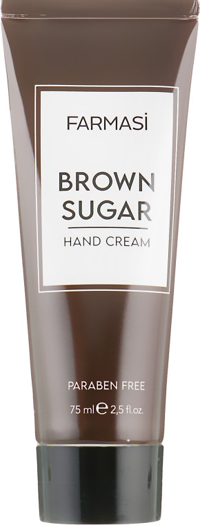 Крем для рук з коричневим цукром та олією оливи Farmasi Brown Sugar Hand Cream, 75 мл