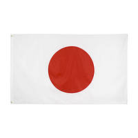 Флаг Японии 150х90 см. Японский флаг полиэстер RESTEQ. Хиномара
