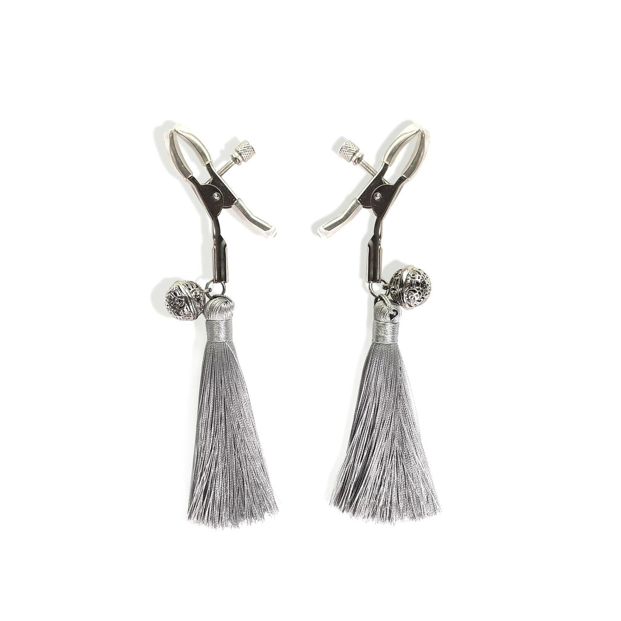 Затискачі для сосків Art of Sex — Nipple Clamps Barocco Tassels, фото 1