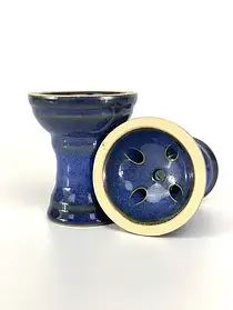 Чаша для кальяну Gusto Bowls - Turkish V2.0 Glaze (синя)