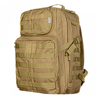 PLI Тактичний, місткий рюкзак з системою Molle Camotec 40л койот