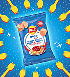 Чіпси Lay's IHOP Rooty Tooty Fresh'N Fruity зі смаком полуничних млинців та бекону 219.7г, фото 6