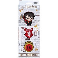 Набор бейджей на липучке Kite Harry Potter HP24-3012-2, 3 шт.