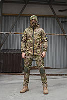 PLI Комплект Куртка з флісом Terra Hot мультикам+ теплі штани Protect мультикам. Баф мультикам у подарунок! ВТН