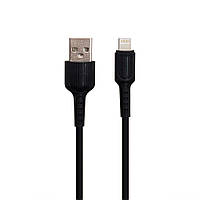 USB Borofone BX16 Lightning Цвет Черный m