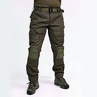Тактические штаны с наколенниками "RAIDER" (Олива) брюки, нацгвардии, нгу, всу, зсу, милитари, карго