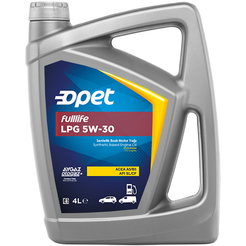 Олива моторна Opet FULLLIFE LPG 5W-30 синт 4л FULLLIFE LPG 5W-30 4L, фото 1