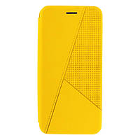 Чехол-книжка кожа Twist для Samsung Galaxy А22 (A225) Цвет 11, Yellow m