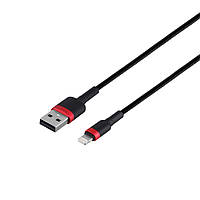 Кабель USB Baseus USB to Lightning 2A 3m CALKLF-R Колір Червоно-Чорний, 91 h