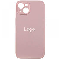 Чехол Silicone Case Full Size with Frame для iPhone 13 Цвет 81.Chalk Pink l
