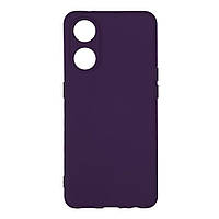 Чехол Silicone Cover Full Camera (A) для Oppo Reno 8T Колір 34.Purple h