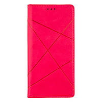 Чехол-книжка Business Leather для Samsung Galaxy S21 Plus Цвет Малиновый l