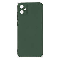 Чехол Silicone Cover Full Camera (A) для Samsung Galaxy A05 Цвет 71.Dark Green l