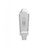 USB Flash Drive XO U50 USB3.0+Type C 256GB Цвет Стальной l