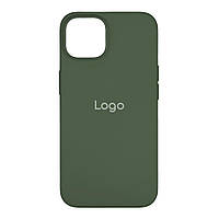 Чохол Silicone Case with MagSafe для iPhone 13 Колір 12.Eucaliptus h