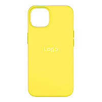 Чехол Silicone Case with MagSafe для iPhone 14 Pro Цвет 12.Canary Yellow l