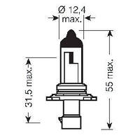 9006XS-FS OSRAM ЛАМПА HB4A 12V 51W P20D 10XBD