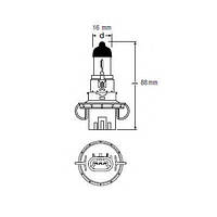 9008-FS OSRAM ЛАМПА H13 60/55W 12V P26,4T 10X1OSI STANDARD