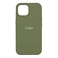 Чехол Silicone Case Full Size (AA) для iPhone 15 Цвет 84.Terracotta l