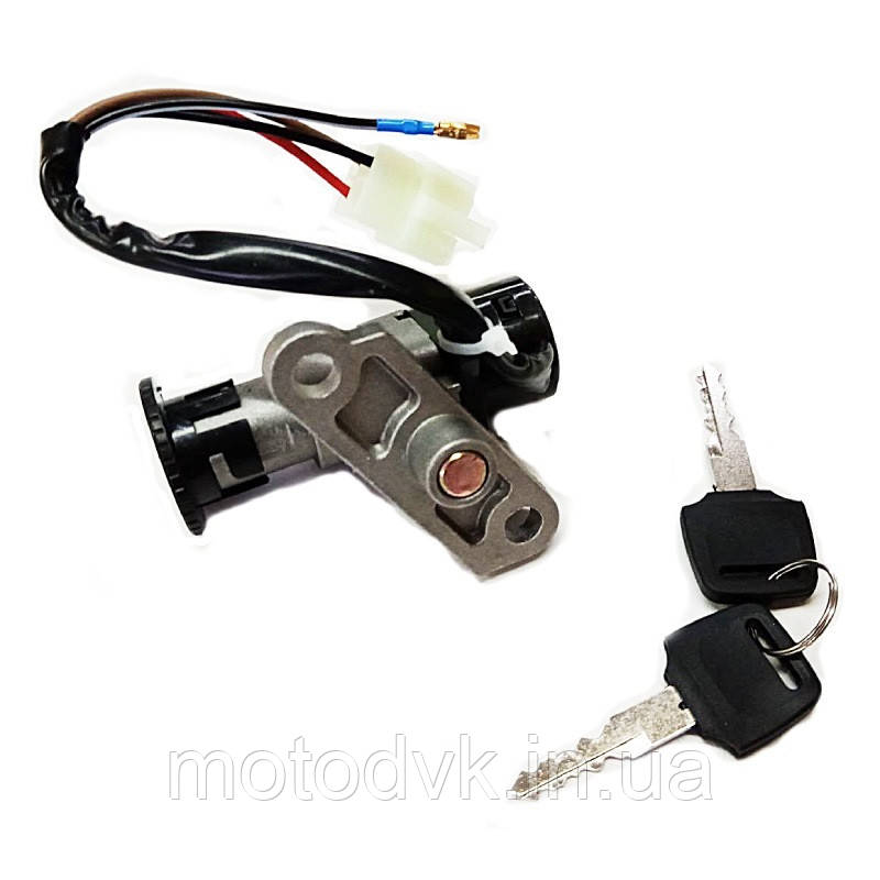 Замок запалювання на скутер Suzuki LET'S (3+1 контакт)
