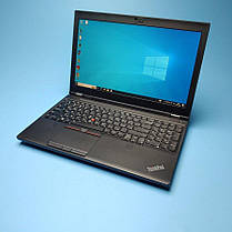 Ноутбук Б-клас Lenovo ThinkPad P50/ 15.6" 1920x1080/ Xeon E3-1505M v5/ 32GB RAM/ 512GB SSD/ Quadro M2000M 4GB, фото 3