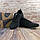 Кросівки чоловічі BONA 628Д чорні нубук, фото 4