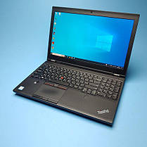 Ноутбук Б-клас Lenovo ThinkPad P51/ 15.6" 3840x2160/ Xeon E3-1505M v6/ 32GB RAM/ 480GB SSD/ Quadro M2200 4GB, фото 3