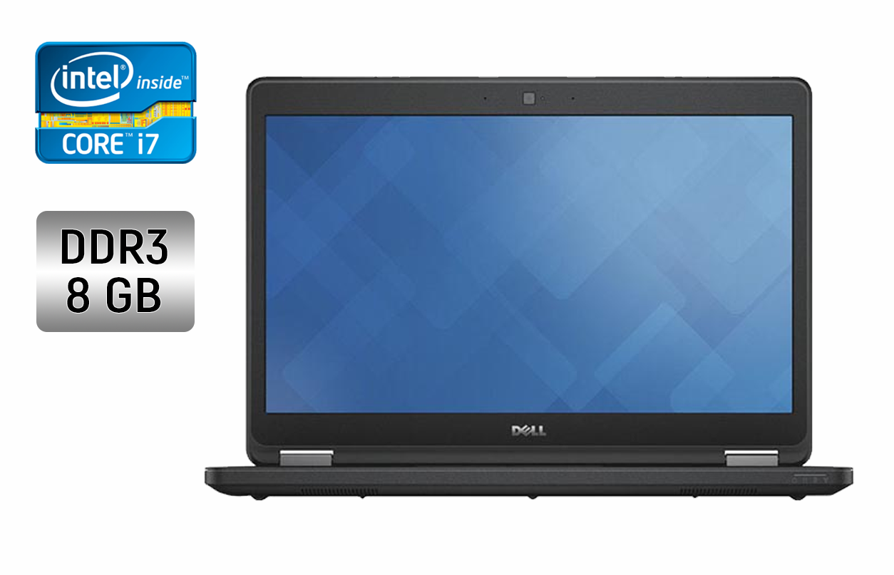 Ноутбук Dell Latitude E5450/ 14" (1920x1080)/ Core i7-5600U/ 8 GB RAM/ 250 GB SSD/ HD 5500