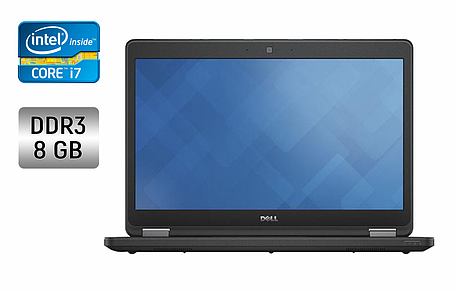 Ноутбук Dell Latitude E5450/ 14" (1920x1080)/ Core i7-5600U/ 8 GB RAM/ 250 GB SSD/ HD 5500, фото 1