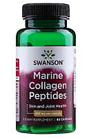 Колаген Swanson Marine Collagen Peptides Hydrolyzed 60 капсул