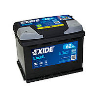 Акумулятор 62 Ah/12V EXIDE EXCELL (1) EB621