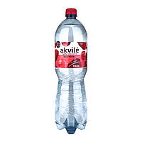 Вода мінеральна газована зі смаком "Червоні ягоди" Akvile 1,5 л