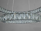 Кришталева світлодіодна люстра 7206-8A/580+400HR, фото 2
