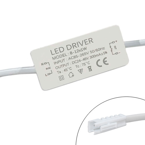 Блок живлення LED драйвер постійного струму 8-12x1Вт 0.3А AC220В – DC24-46В