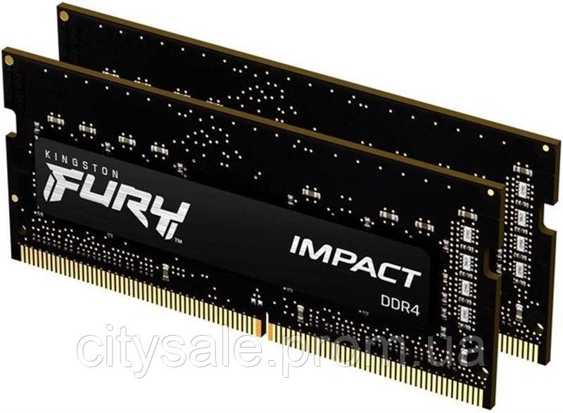 Модуль памяти SO-DIMM 2x8GB 3200 DDR4 Kingston Fury Impact (KF432S20IBK2 16) H[, код: 6761305 - фото 2 - id-p2202881721