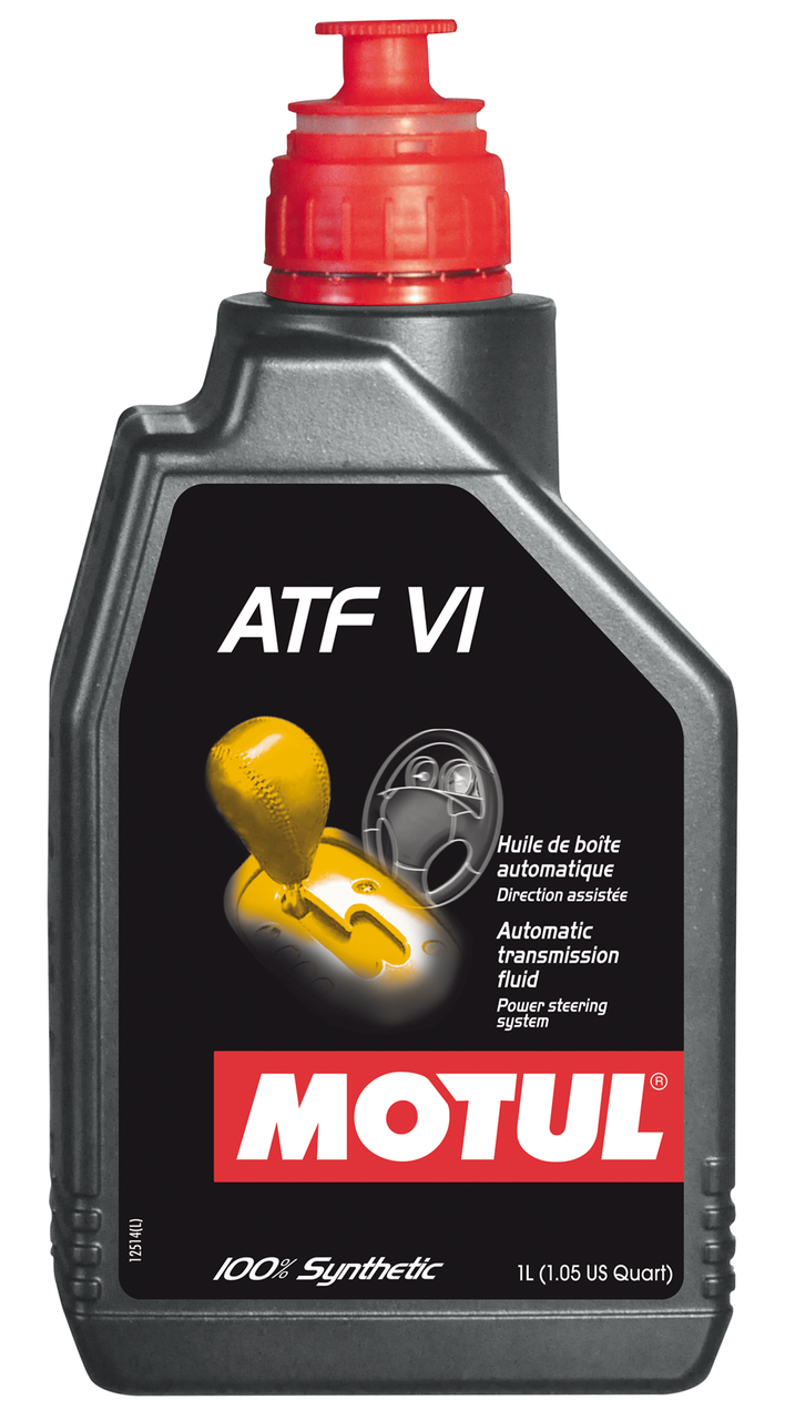 Синтетичне масло для автоматичних кпп і гідропідсилювачів керма Motul ATF VI, 1л