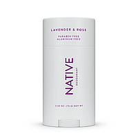 Дезодорант твердий Native Deodorant Lavender & Rose унісекс (75 гр) без алюмінію та без спирту