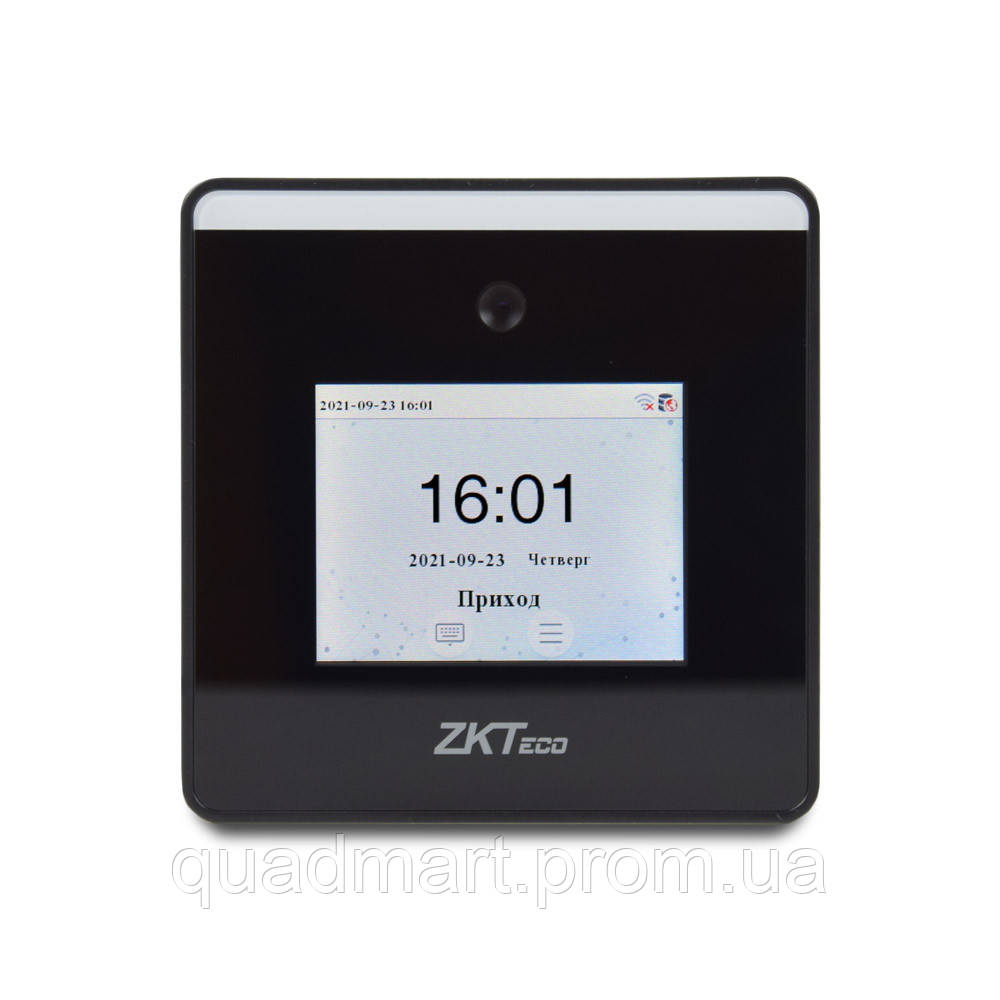 Беспроводной биометрический терминал учета рабочего времени с распознаванием лиц ZKTeco Horus QM, код: 6753974 - фото 2 - id-p2202899245