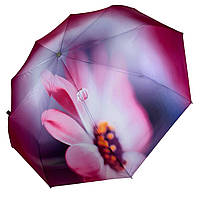 Женский зонт-автомат в подарочной упаковке с платком цветочный принт от Rain Flower 01030-3 AO, код: 8027271