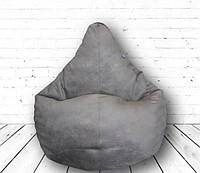 Кресло груша Tia-Sport Велюр 120х90 см серый (sm-0237-6) TO, код: 6537870