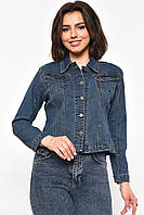 Рубашка женская джинсовая синего цвета 174945S